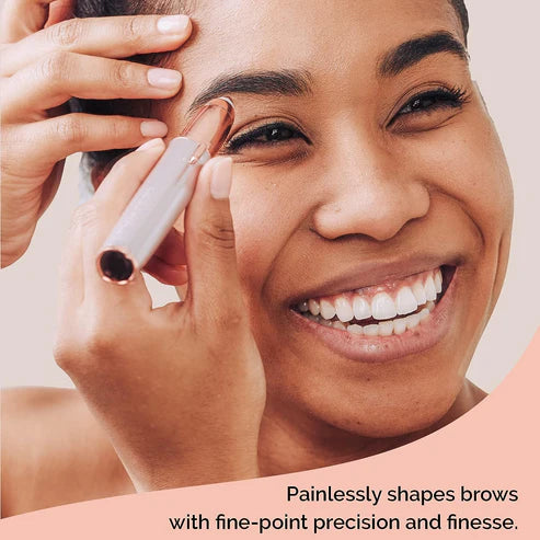 Finishing Touch Flawless Brows | Precision Eyebrow Trimmer with LED Light TPPE