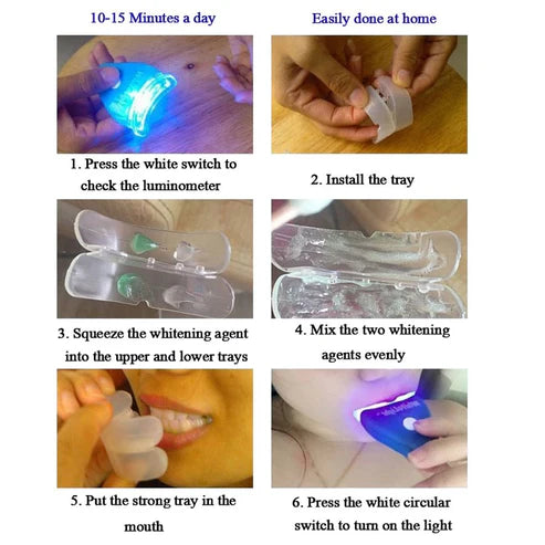At-Home Ultimate Teeth Whitening Kit with LED Light TPPE